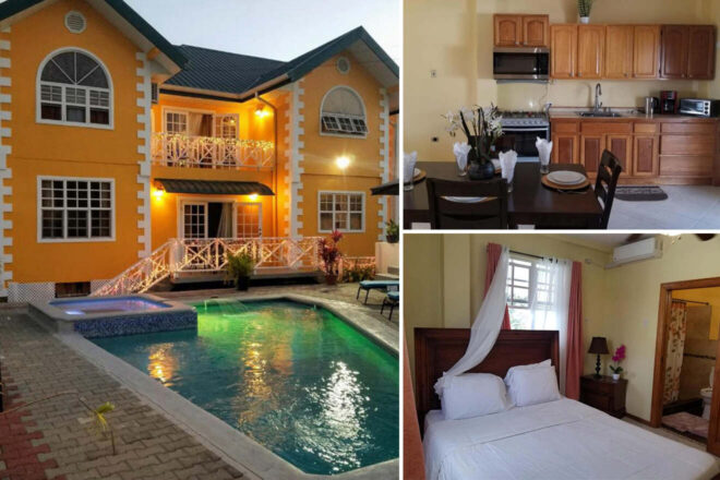 3 1 Faith's Villa with jacuzzi in room